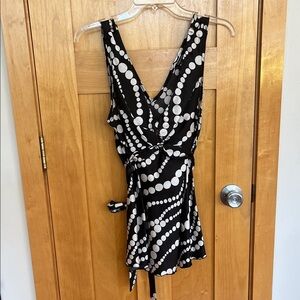 Maurices Black and White Polka Dot Dress